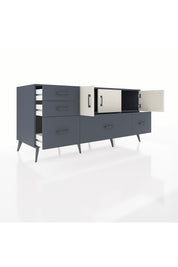 Kronos Konsol 2 Raflı 5 Çekmeceli 3 Kapaklı 176x59x83 - S610M030V14C