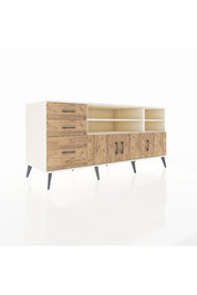 Kronos Konsol 4 Raflı 3 Çekmeceli 3 Kapaklı 176x59x83 - S610M031V03C