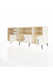 Kronos Konsol 4 Raflı 3 Çekmeceli 3 Kapaklı 176x59x83 - S610M031V06C