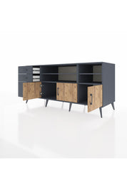 Kronos Konsol 4 Raflı 3 Çekmeceli 3 Kapaklı 176x59x83 - S610M031V11C