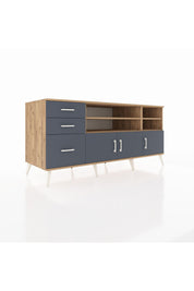 Kronos Konsol 4 Raflı 3 Çekmeceli 3 Kapaklı 176x59x83 - S610M031V26C