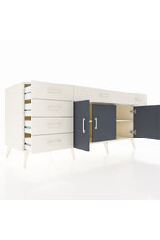 Kronos Konsol 2 Raflı 6 Çekmeceli 3 Kapaklı 176x59x83 - S610M032V07C