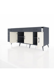 Kronos Konsol 2 Raflı 6 Çekmeceli 3 Kapaklı 176x59x83 - S610M032V14C