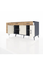 Kronos Konsol 2 Raflı 6 Çekmeceli 3 Kapaklı 176x59x83 - S610M032V15C