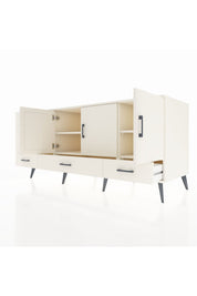 Kronos Konsol 4 Raflı 6 Çekmeceli 3 Kapaklı 176x59x83 - S610M033V04C