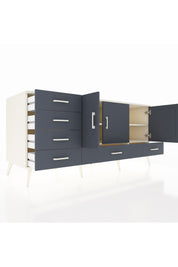 Kronos Konsol 4 Raflı 6 Çekmeceli 3 Kapaklı 176x59x83 - S610M033V08C