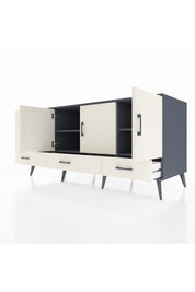 Kronos Konsol 4 Raflı 6 Çekmeceli 3 Kapaklı 176x59x83 - S610M033V13C