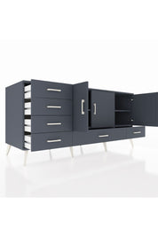 Kronos Konsol 4 Raflı 6 Çekmeceli 3 Kapaklı 176x59x83 - S610M033V17C