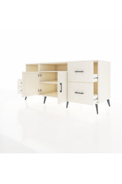 Kronos Konsol 3 Raflı 4 Çekmeceli 2 Kapaklı 176x59x83 - S610M034V04C