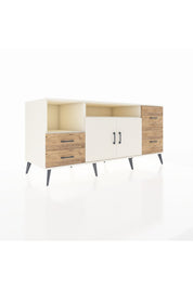 Kronos Konsol 3 Raflı 4 Çekmeceli 2 Kapaklı 176x59x83 - S610M034V06C