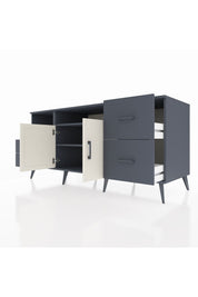 Kronos Konsol 3 Raflı 4 Çekmeceli 2 Kapaklı 176x59x83 - S610M034V14C