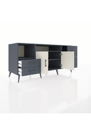 Kronos Konsol 3 Raflı 4 Çekmeceli 2 Kapaklı 176x59x83 - S610M034V14C