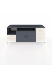 Kronos Konsol 3 Raflı 4 Çekmeceli 2 Kapaklı 176x59x83 - S610M034V16C