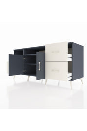 Kronos Konsol 3 Raflı 4 Çekmeceli 2 Kapaklı 176x59x83 - S610M034V16C