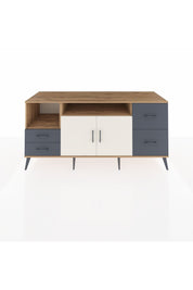 Kronos Konsol 3 Raflı 4 Çekmeceli 2 Kapaklı 176x59x83 - S610M034V23C