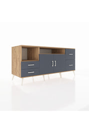 Kronos Konsol 3 Raflı 4 Çekmeceli 2 Kapaklı 176x59x83 - S610M034V26C