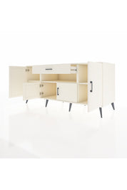 Kronos Konsol 3 Raflı Tek Çekmeceli 4 Kapaklı 176x59x83 - S610M035V04C