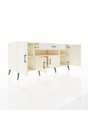 Kronos Konsol 3 Raflı Tek Çekmeceli 4 Kapaklı 176x59x83 - S610M035V04C