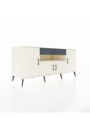 Kronos Konsol 3 Raflı Tek Çekmeceli 4 Kapaklı 176x59x83 - S610M035V05C