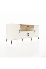 Kronos Konsol 3 Raflı Tek Çekmeceli 4 Kapaklı 176x59x83 - S610M035V06C