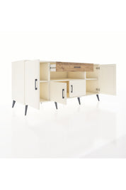 Kronos Konsol 3 Raflı Tek Çekmeceli 4 Kapaklı 176x59x83 - S610M035V06C