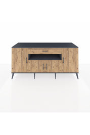 Kronos Konsol 3 Raflı Tek Çekmeceli 4 Kapaklı 176x59x83 - S610M035V12C