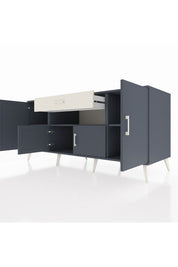 Kronos Konsol 3 Raflı Tek Çekmeceli 4 Kapaklı 176x59x83 - S610M035V16C