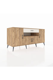 Kronos Konsol 3 Raflı Tek Çekmeceli 4 Kapaklı 176x59x83 - S610M035V19C