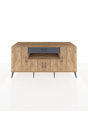 Kronos Konsol 3 Raflı Tek Çekmeceli 4 Kapaklı 176x59x83 - S610M035V20C