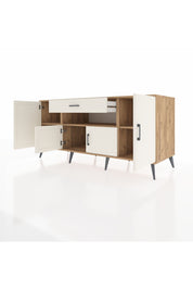 Kronos Konsol 3 Raflı Tek Çekmeceli 4 Kapaklı 176x59x83 - S610M035V22C