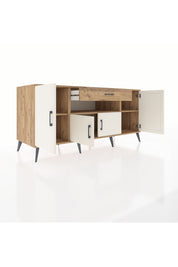 Kronos Konsol 3 Raflı Tek Çekmeceli 4 Kapaklı 176x59x83 - S610M035V24C