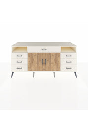 Kronos Konsol 4 Raflı 7 Çekmeceli 2 Kapaklı 176x59x83 - S610M036V01C