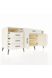 Kronos Konsol 4 Raflı 7 Çekmeceli 2 Kapaklı 176x59x83 - S610M036V04C