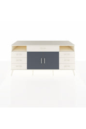 Kronos Konsol 4 Raflı 7 Çekmeceli 2 Kapaklı 176x59x83 - S610M036V07C