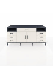 Kronos Konsol 4 Raflı 7 Çekmeceli 2 Kapaklı 176x59x83 - S610M036V13C