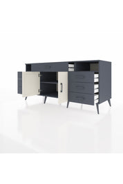 Kronos Konsol 4 Raflı 7 Çekmeceli 2 Kapaklı 176x59x83 - S610M036V14C