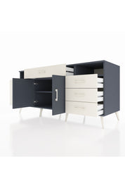 Kronos Konsol 4 Raflı 7 Çekmeceli 2 Kapaklı 176x59x83 - S610M036V16C