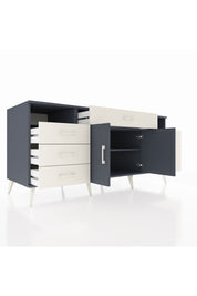 Kronos Konsol 4 Raflı 7 Çekmeceli 2 Kapaklı 176x59x83 - S610M036V16C