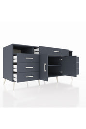 Kronos Konsol 4 Raflı 7 Çekmeceli 2 Kapaklı 176x59x83 - S610M036V17C