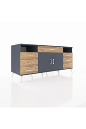 Kronos Konsol 4 Raflı 7 Çekmeceli 2 Kapaklı 176x59x83 - S610M036V18C