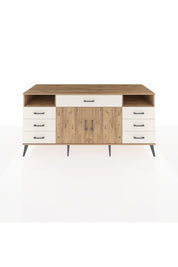 Kronos Konsol 4 Raflı 7 Çekmeceli 2 Kapaklı 176x59x83 - S610M036V19C