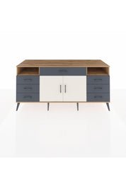 Kronos Konsol 4 Raflı 7 Çekmeceli 2 Kapaklı 176x59x83 - S610M036V23C