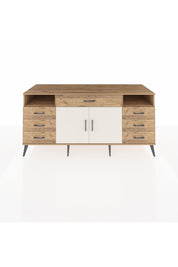 Kronos Konsol 4 Raflı 7 Çekmeceli 2 Kapaklı 176x59x83 - S610M036V24C