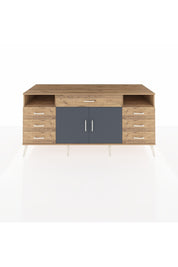 Kronos Konsol 4 Raflı 7 Çekmeceli 2 Kapaklı 176x59x83 - S610M036V27C