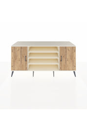 Kronos Konsol 5 Raflı 2 Kapaklı 176x59x83 - S610M037V01C