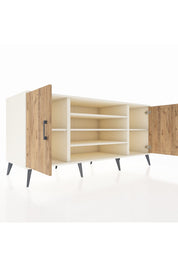 Kronos Konsol 5 Raflı 2 Kapaklı 176x59x83 - S610M037V01C