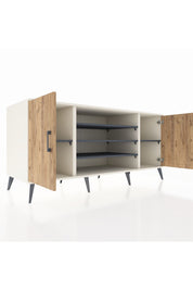 Kronos Konsol 5 Raflı 2 Kapaklı 176x59x83 - S610M037V02C