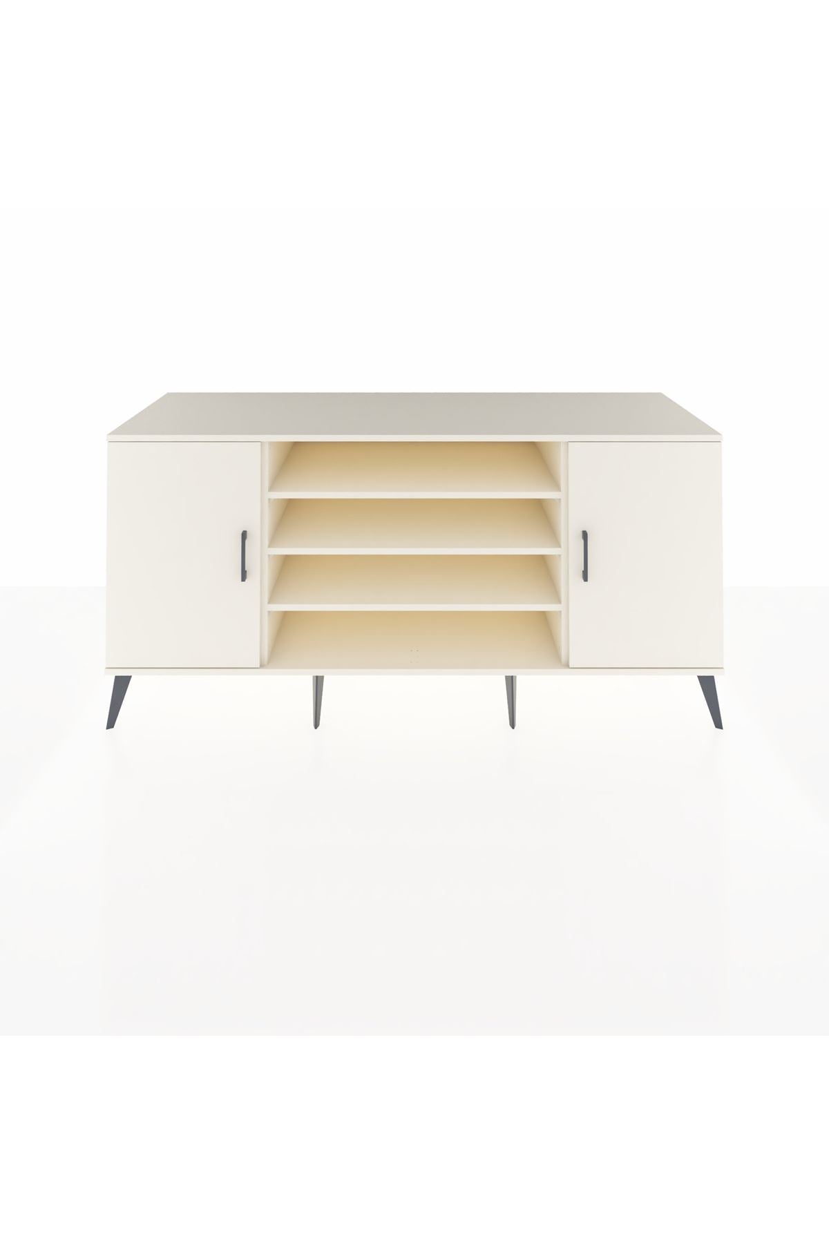 Kronos Konsol 5 Raflı 2 Kapaklı 176x59x83 - S610M037V04C