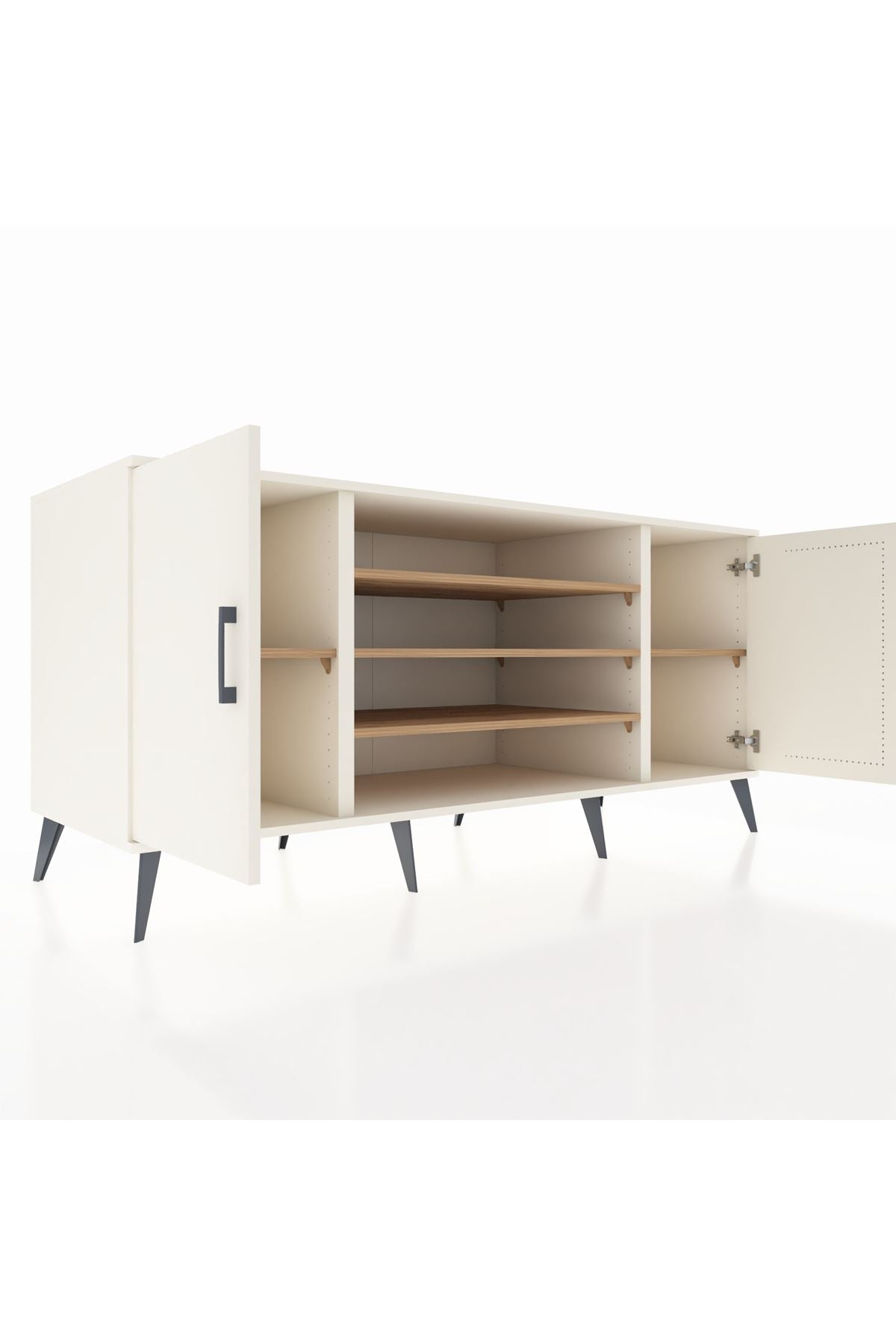 Kronos Konsol 5 Raflı 2 Kapaklı 176x59x83 - S610M037V06C