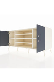 Kronos Konsol 5 Raflı 2 Kapaklı 176x59x83 - S610M037V07C